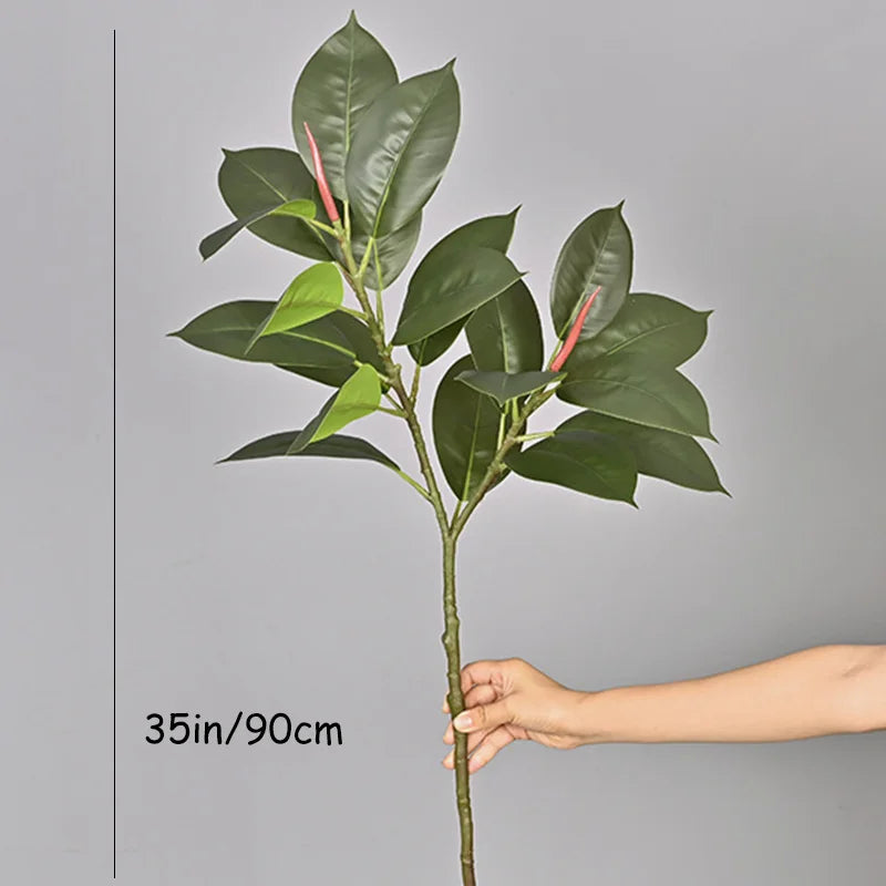 Artificial Ficus Plant, 90 to 105 cm, for Indoor and Outdoor - 90cm / No Pot