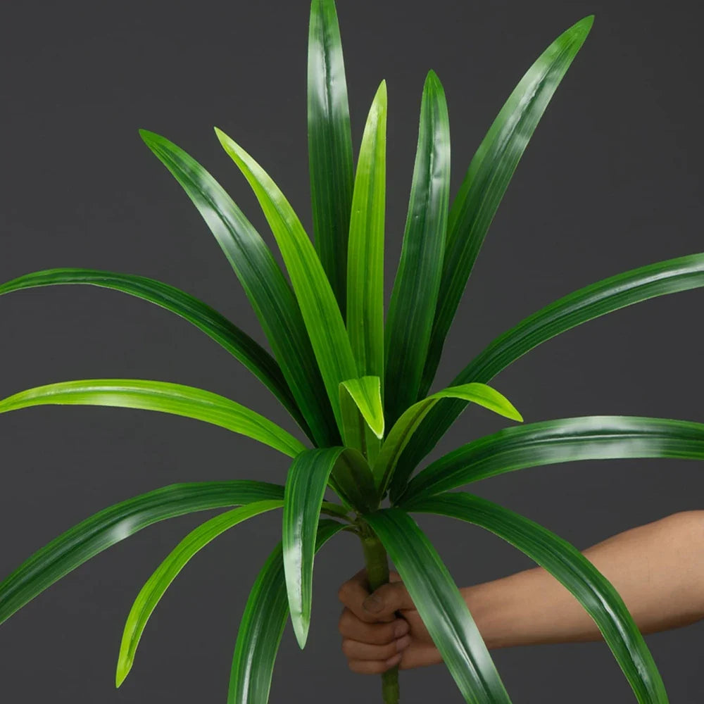 Artificial magnolia plants and tropical leaves for decoration - view 4