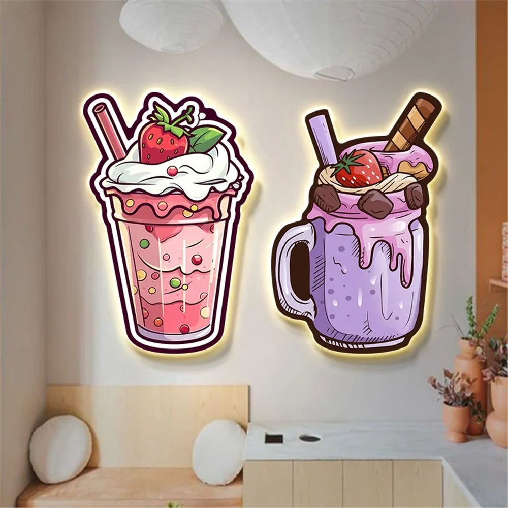 LED wall sconce for decoration of coffees and bars - view 6