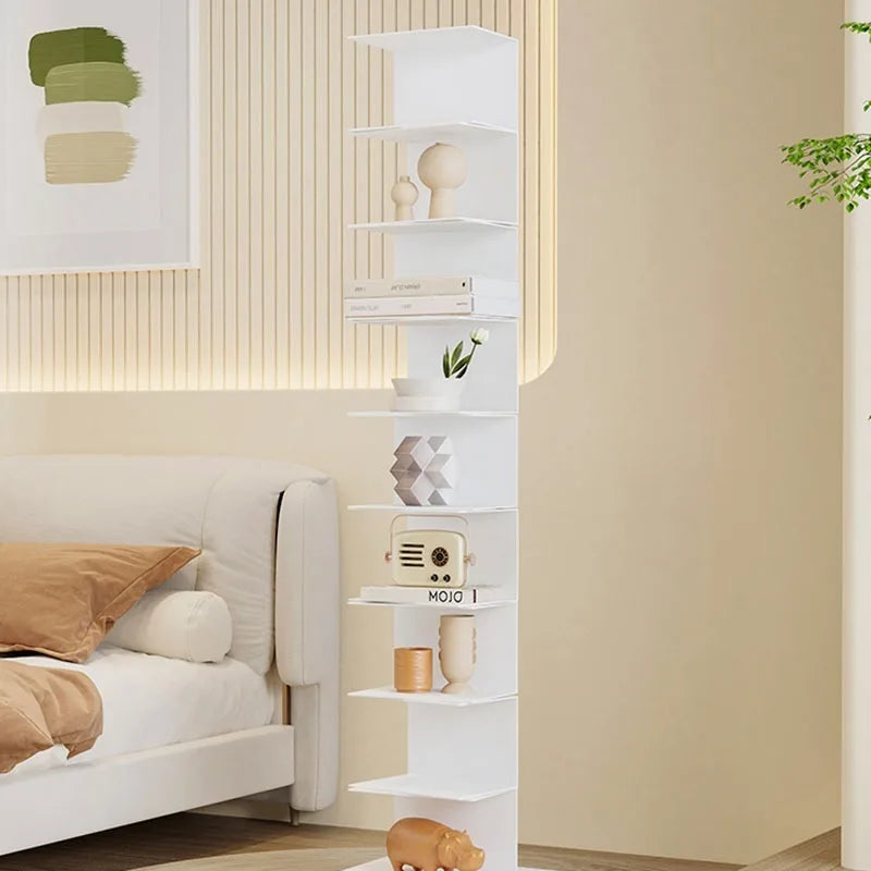 Metal minimalist shelves for elegant and practical storage - view 3