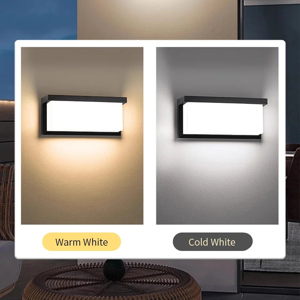 Outdoor led wall sconce with automatic motion sensor - view 2
