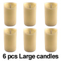 6 pcs Large candle
