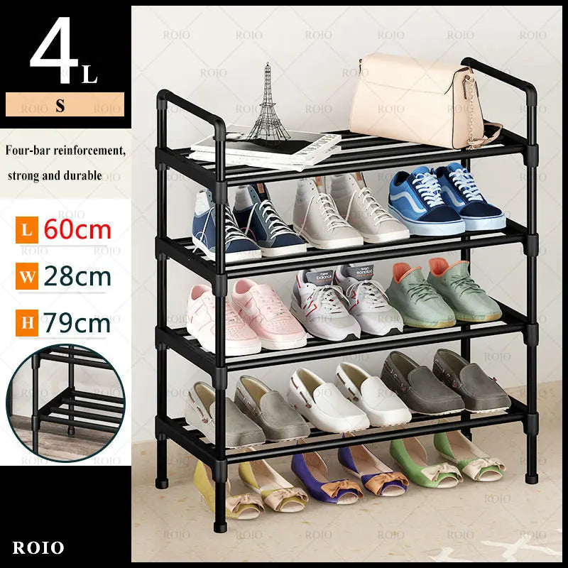 Easy to assemble and dust resistant shoe shelf - M4L