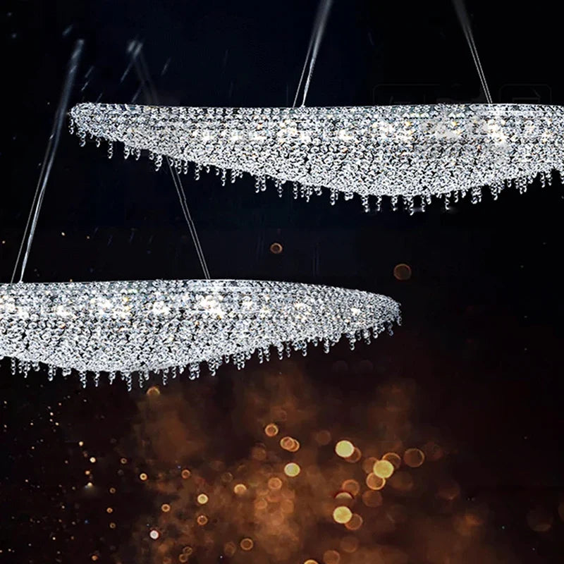 Refined Decorative Crystal Chandelier for Interiors - view 3