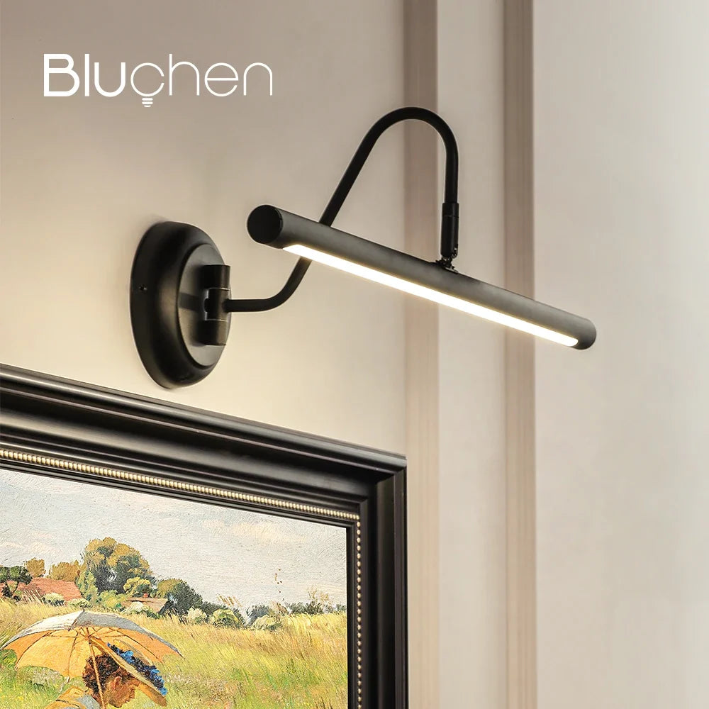 Modern led wall sconce for mirror interior - view 2