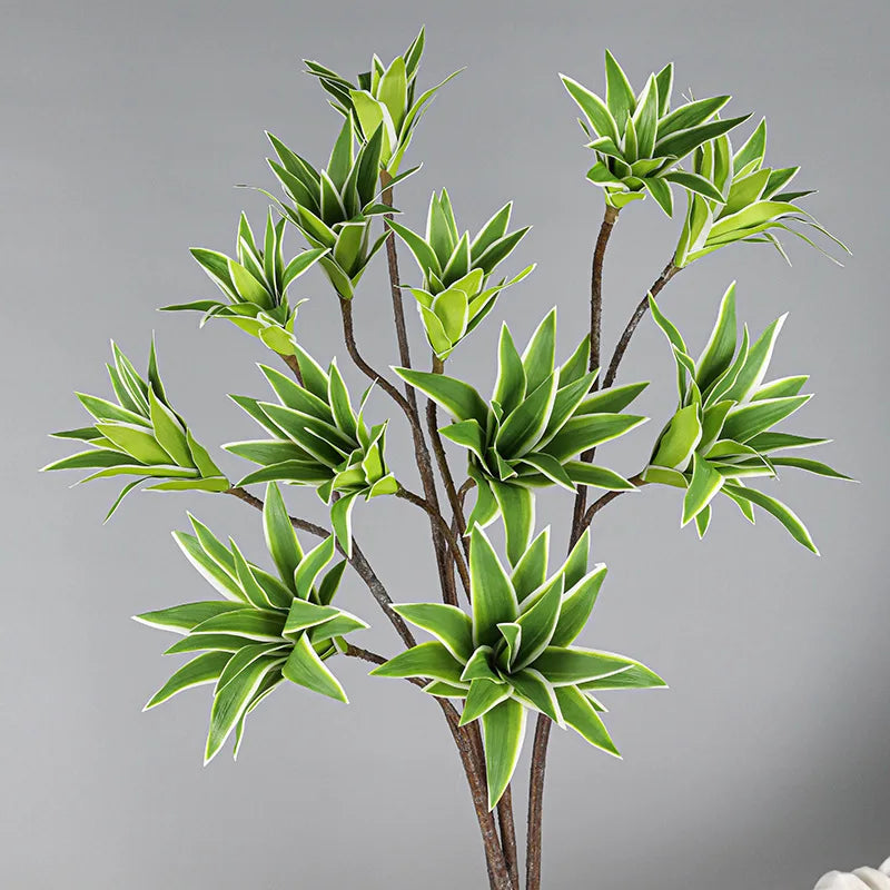 Large artificial lyes branches with realistic foliage for decorations