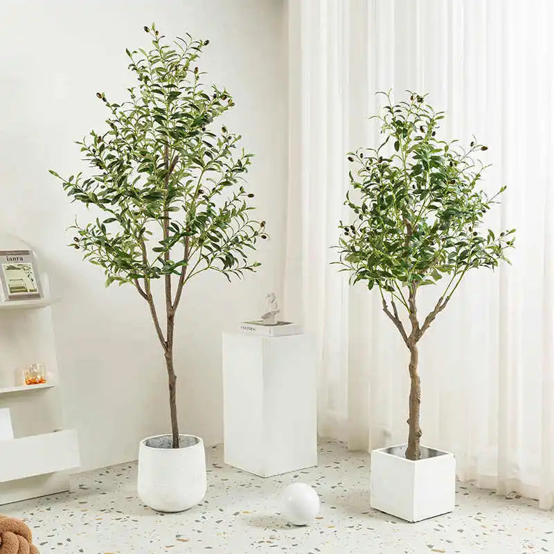 Artificial decorative olive with fruit for halloween and Christmas