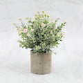 Artificial bonsai potted plants for interior and exterior decoration - Pink