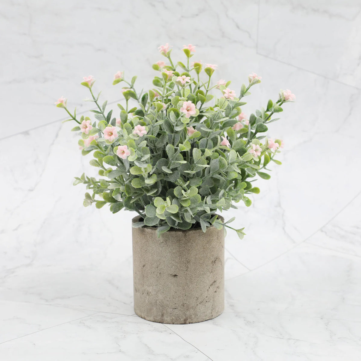 Artificial bonsai potted plants for interior and exterior decoration - Pink