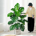 Tropical artificial monstera plant for interior and exterior decoration