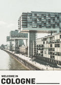 Poster of tourist sites in German cities for interior decoration - 40X50cm Unframed / 5