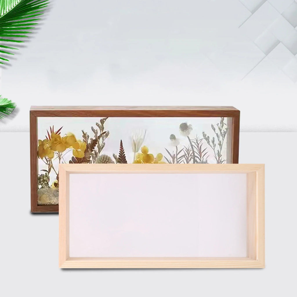 Frame photo shadow box for dried flowers and souvenirs - view 7