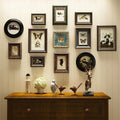 Photo frame retro European wooden creative wall - 1