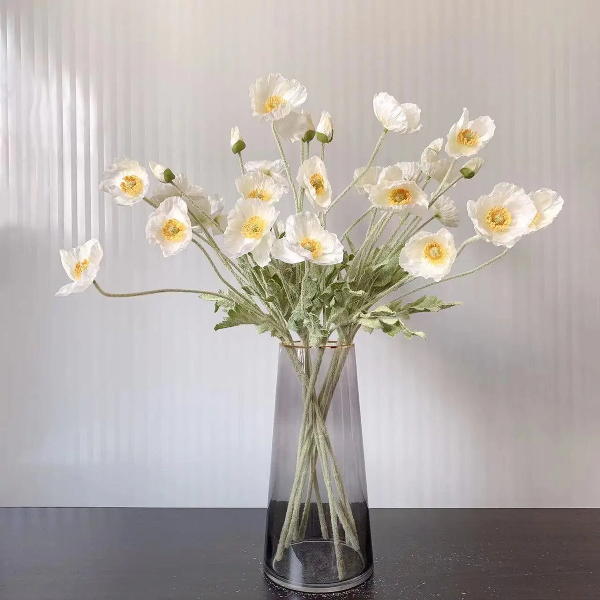 Bouquet of artificial flowers poppy for home decoration garden party - view 3