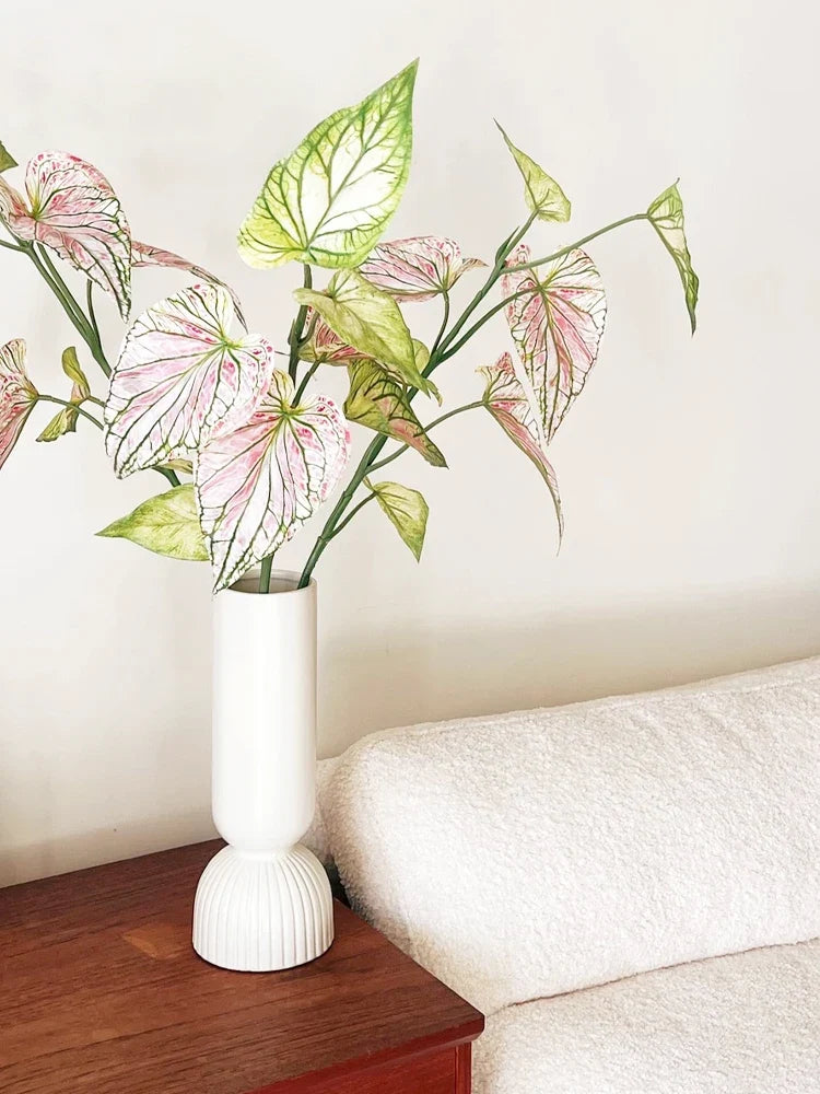 Artificial caladium plant for interior and floral decoration - view 3