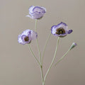 Artificial poppy flowers for decoration wedding garden and DIY - Purple Gradient