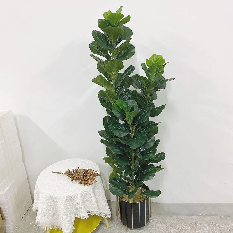 Artificial plant ficus lyrata for interior and exterior decoration - view 2