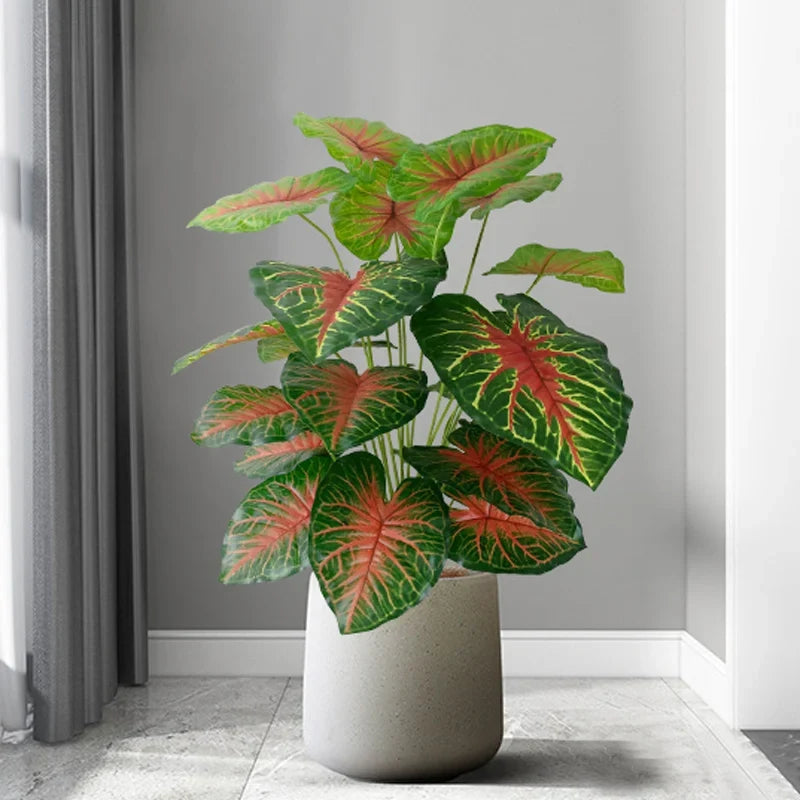 Artificial plant monstera for tropical interior and exterior decoration