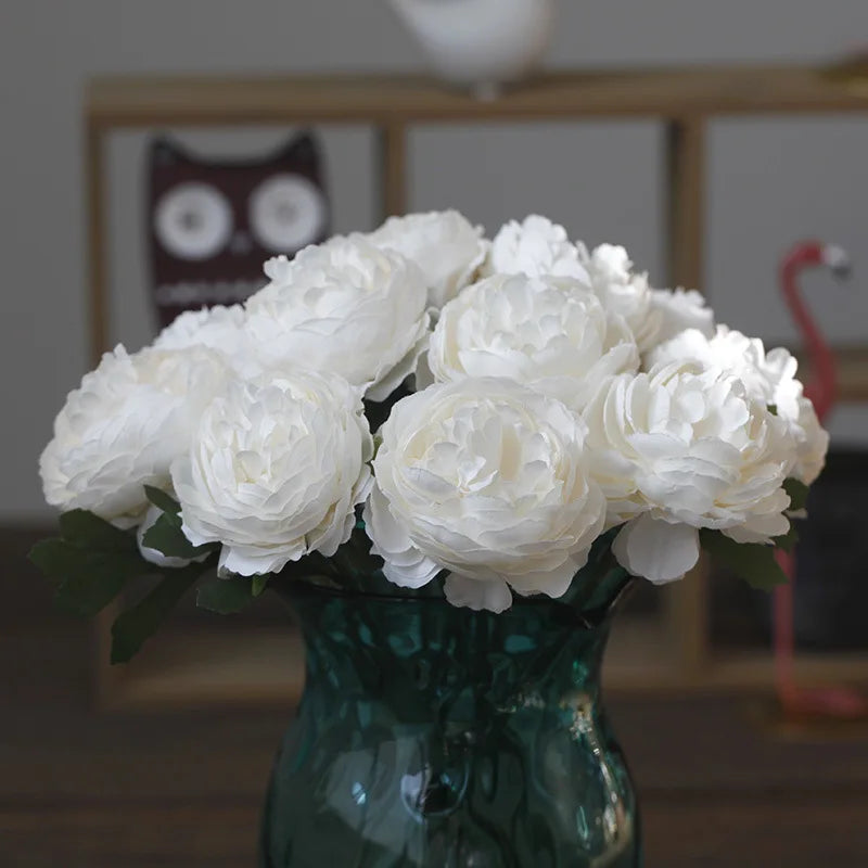 Realistic artificial peony for decoration and wedding - view 6