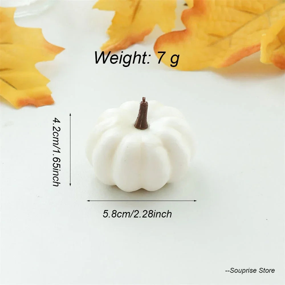 Decorative foam pumpkins for Halloween and autumn decorations - H