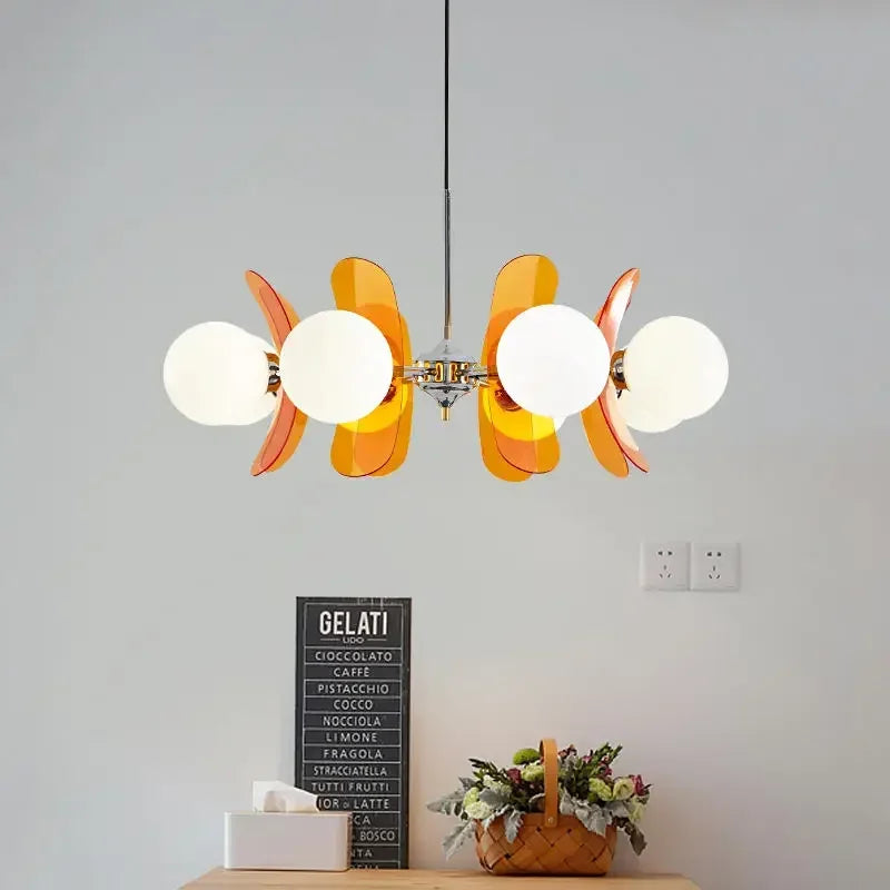 Modern glass pendant light for hotel decoration and restaurant