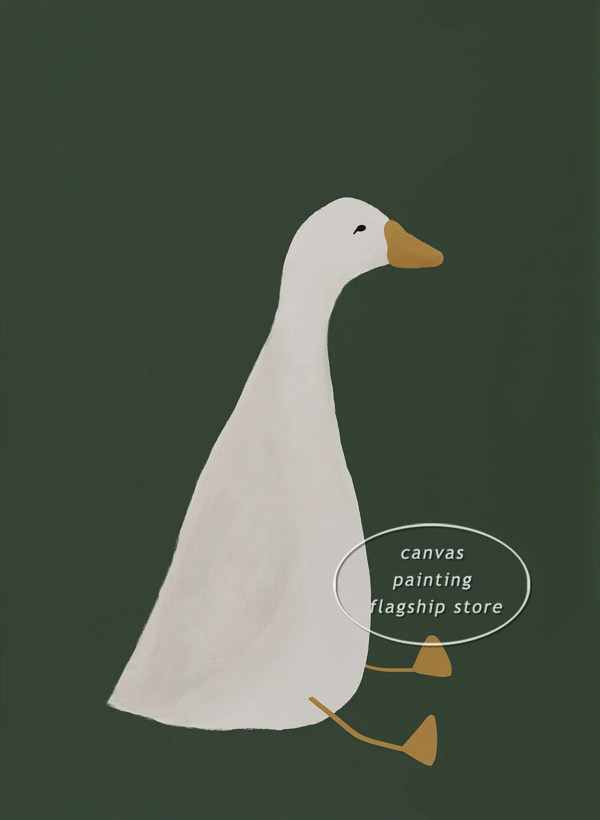 Cute geese posters for children's decoration in canvas - 20X30cm Unframed / 2