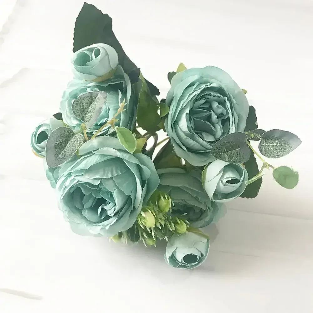 Small bouquet of artificial flowers for spring and festive decorations - 19