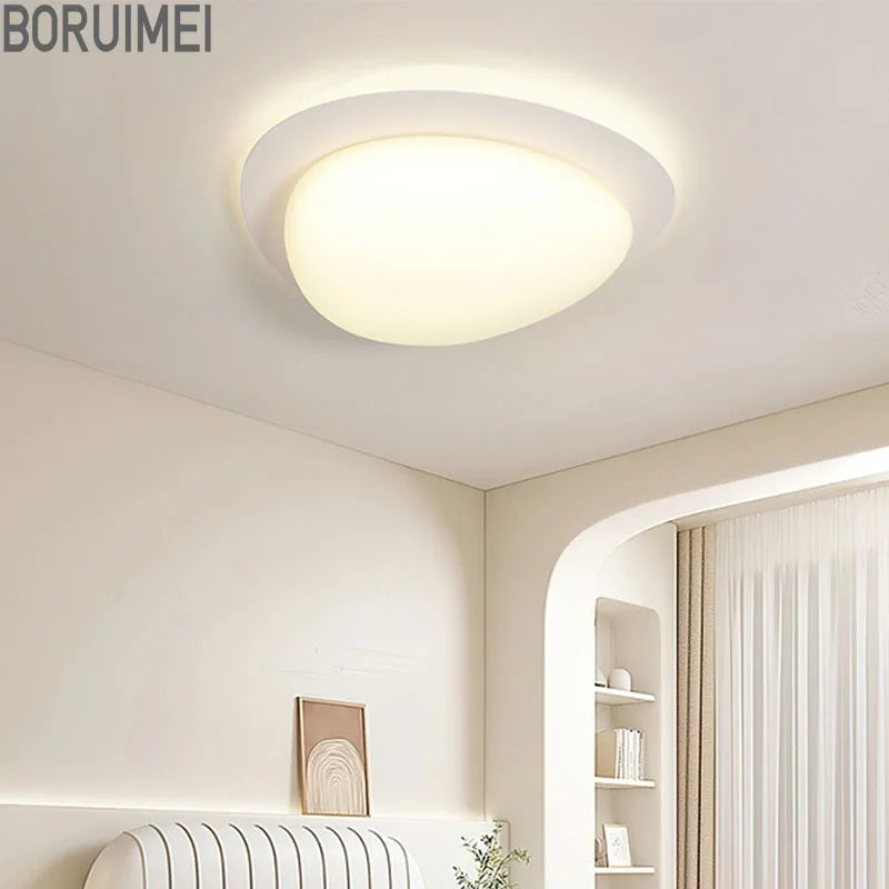 Modern led ceiling lamp with variable intensity for interior decoration