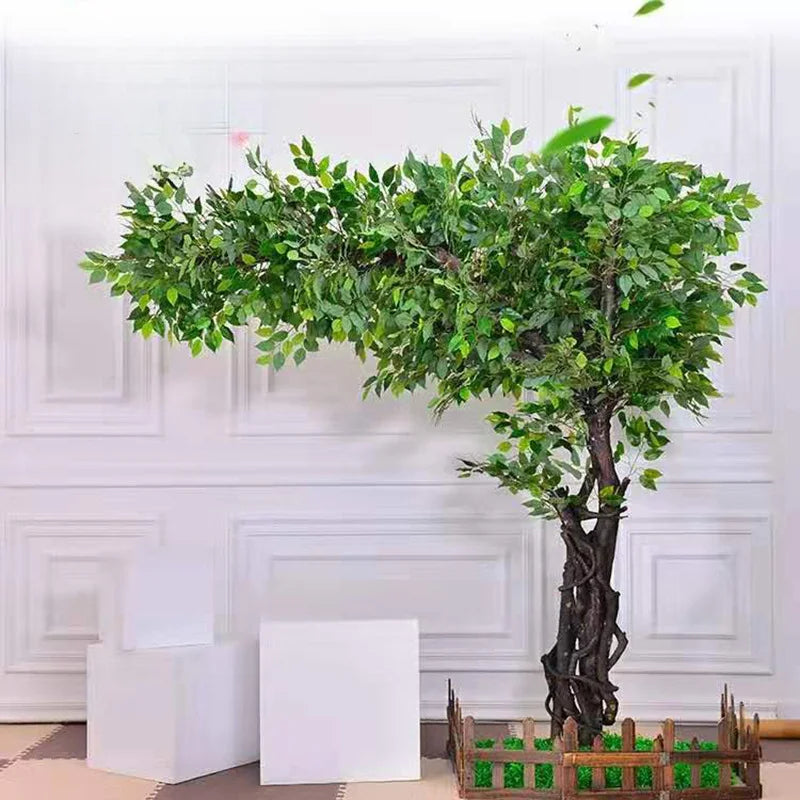 Artificial Banyan decorative tree for interior and hotel