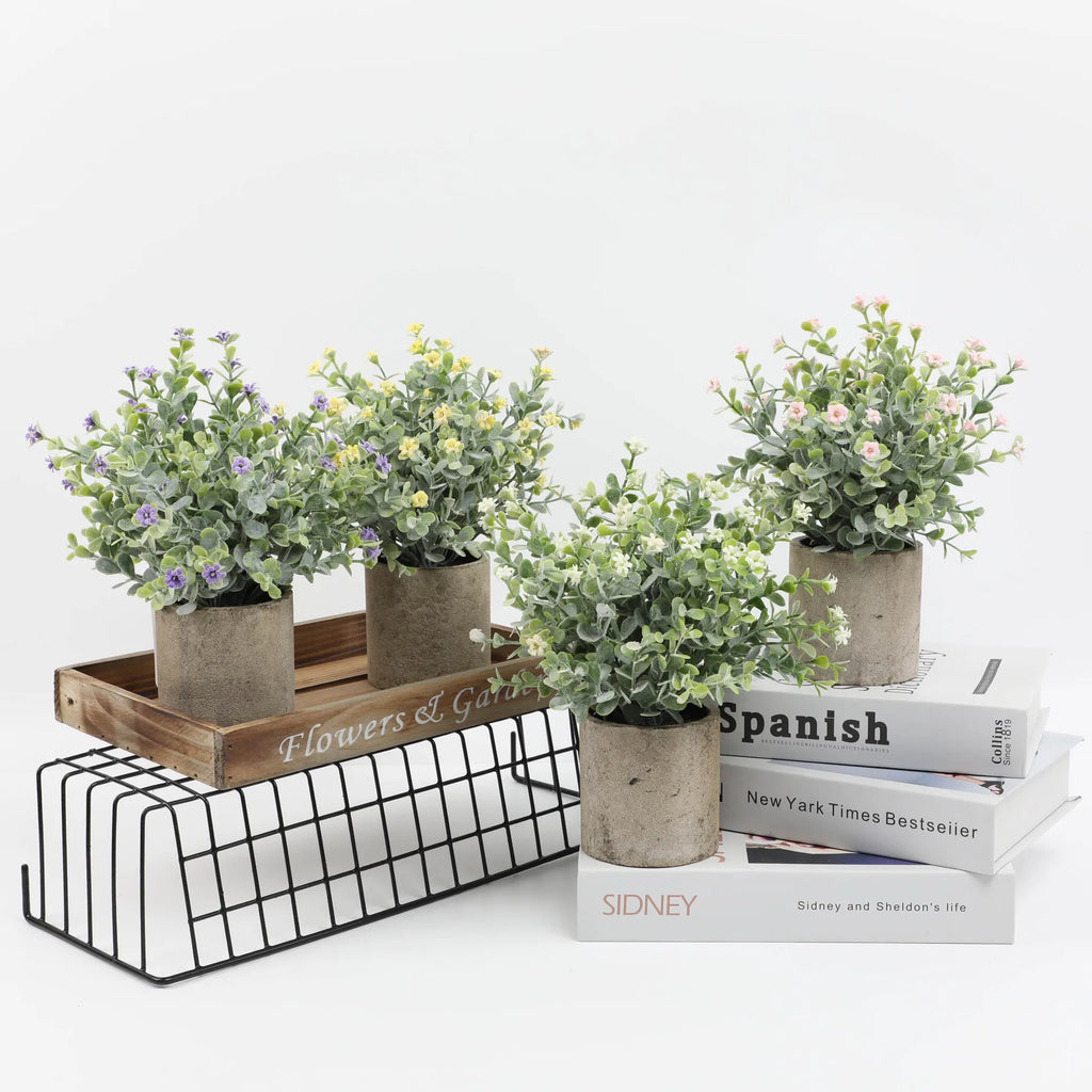 Artificial bonsai potted plants for interior and exterior decoration - view 2