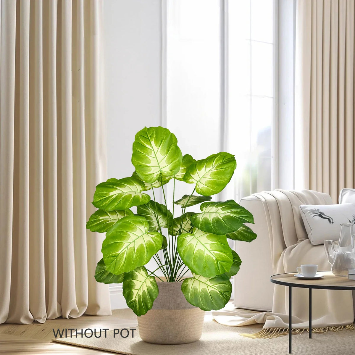 Realistic monstera plant for modern interior decoration - view 2