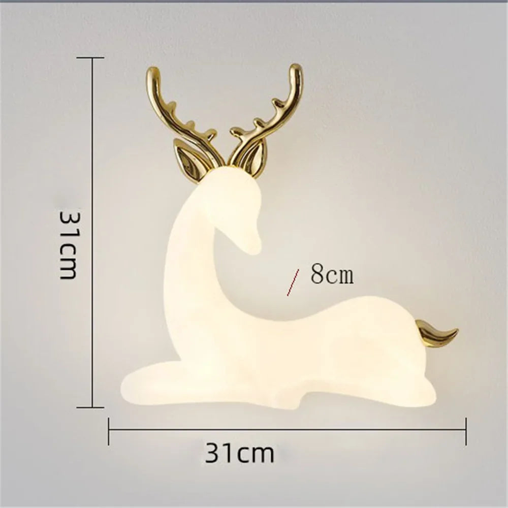 Nordic wall sconce in decorative metal for baby room - One / Feu tricolore