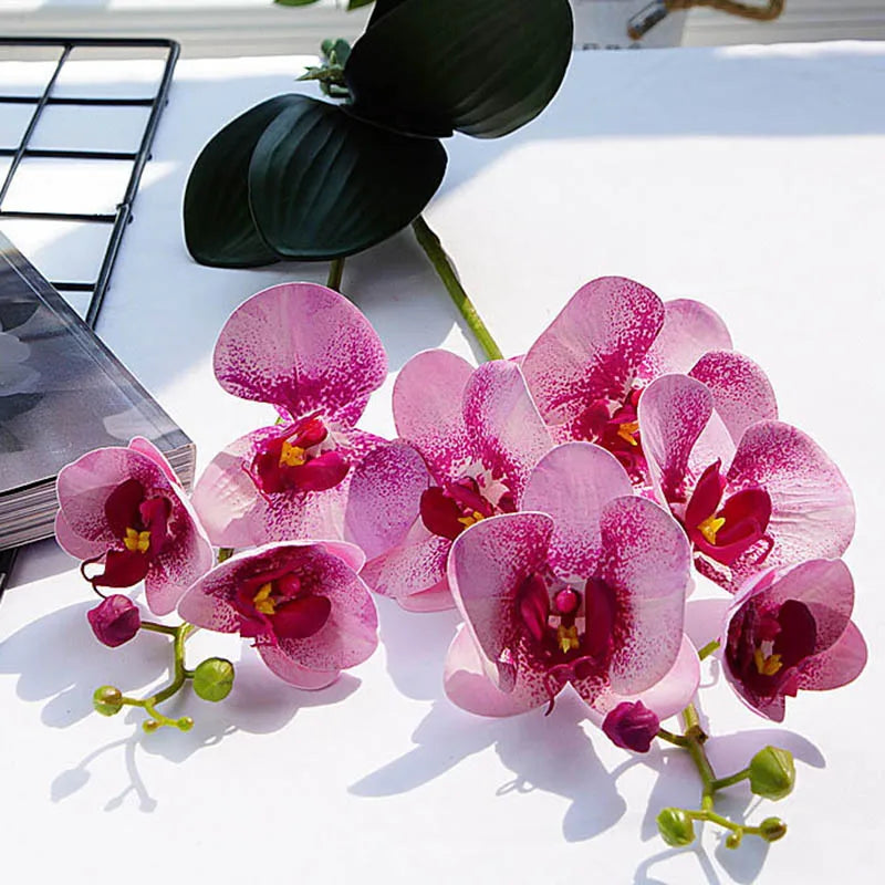 Artificial flowers decorative orchids for wedding and garden