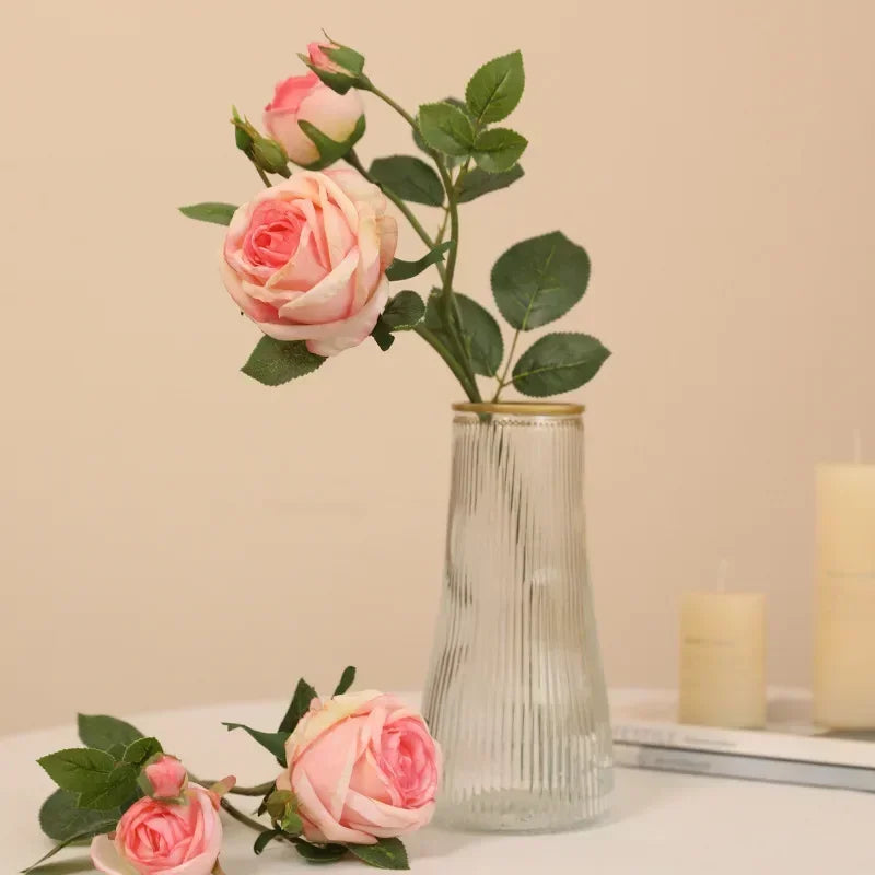 Romantic Artificial Silk Rose Vine for Home Decor - view 5