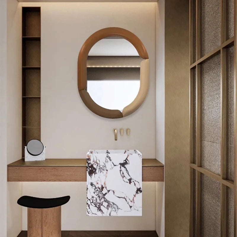 Decorative mirrors for bathroom and makeup - view 5