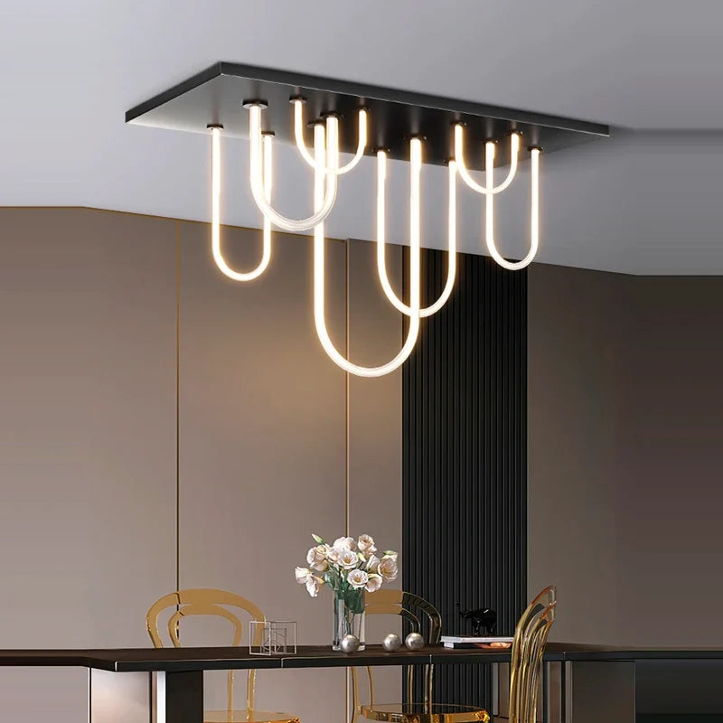 New trend 2022 post-modern led chandelier with variable intensity - view 2