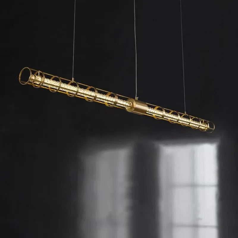 Modern glass pendant light for coffee bar and minimalist desk - view 4