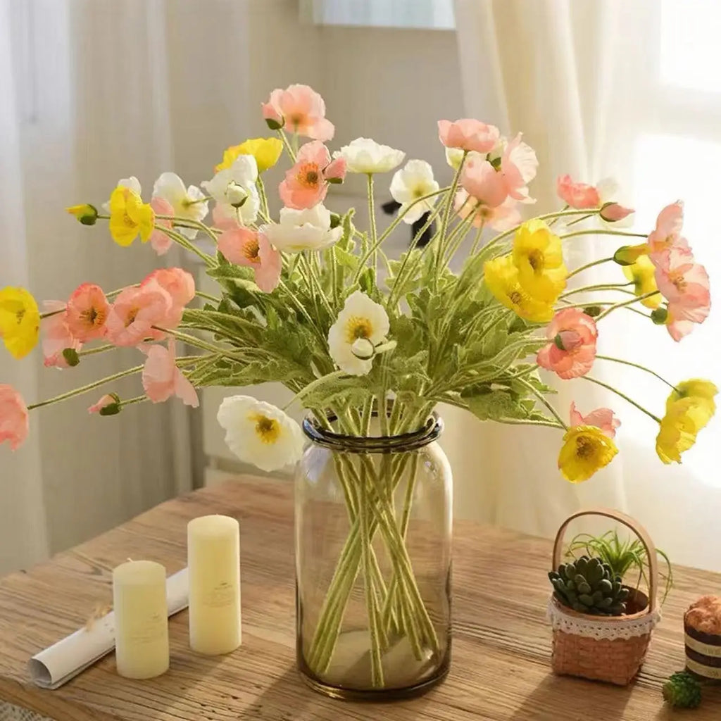 Bouquet of artificial silk flowers for various decorations - view 2