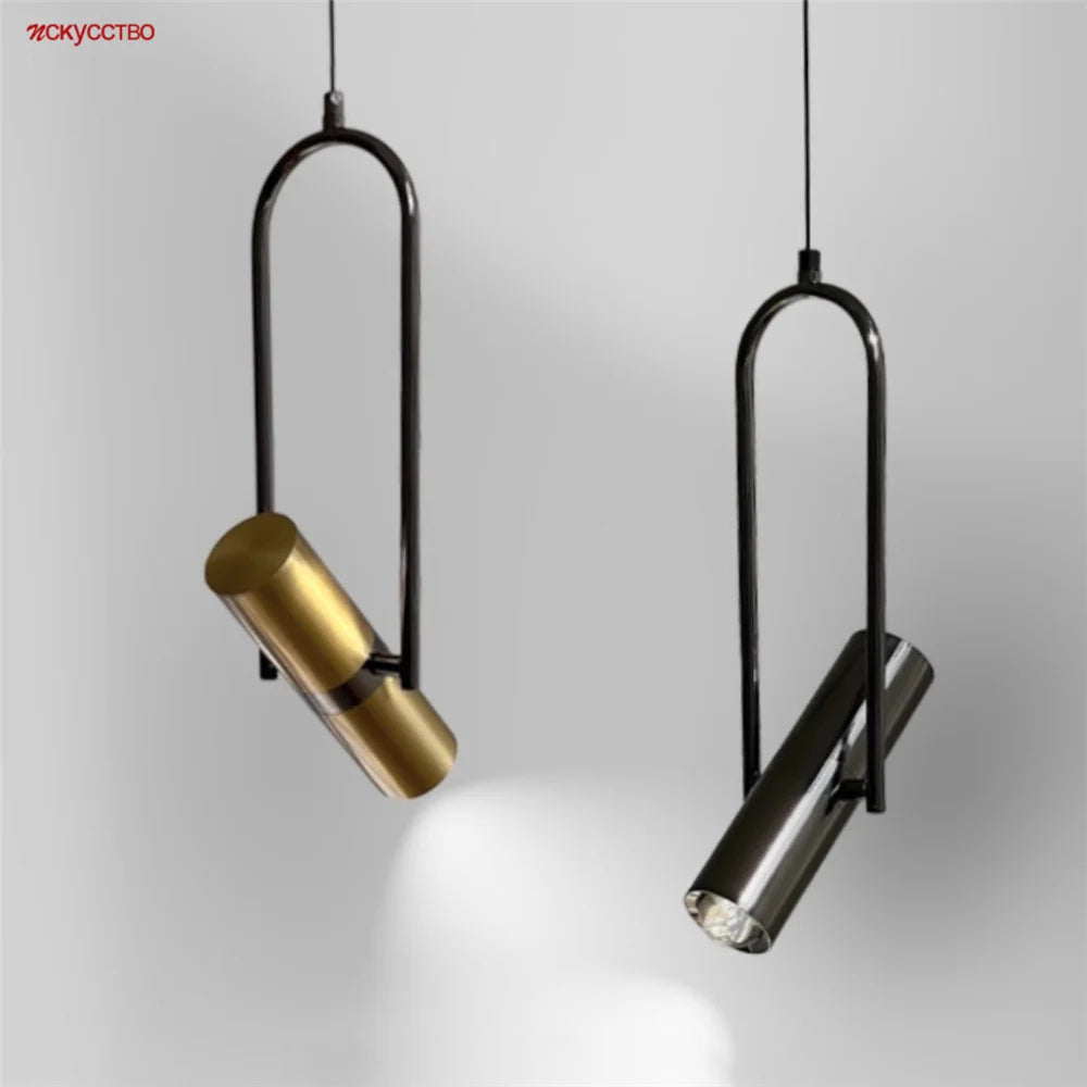 Modern adjustable led chandelier for indoor coffee bar restaurant