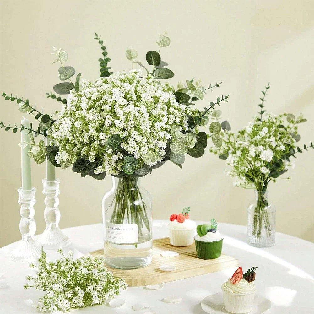 Bouquets of artificial flowers for festive decoration and wedding - view 4