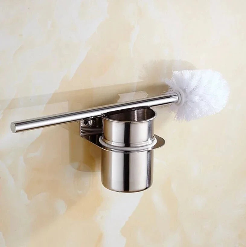 BOUSSAC Gold Stainless Steel Bathroom Cleaning Brush - view 3