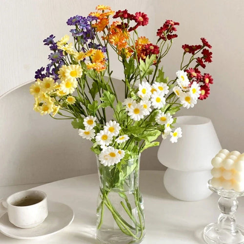 30 heads of artificial flowers for decoration and floral arrangements - view 2