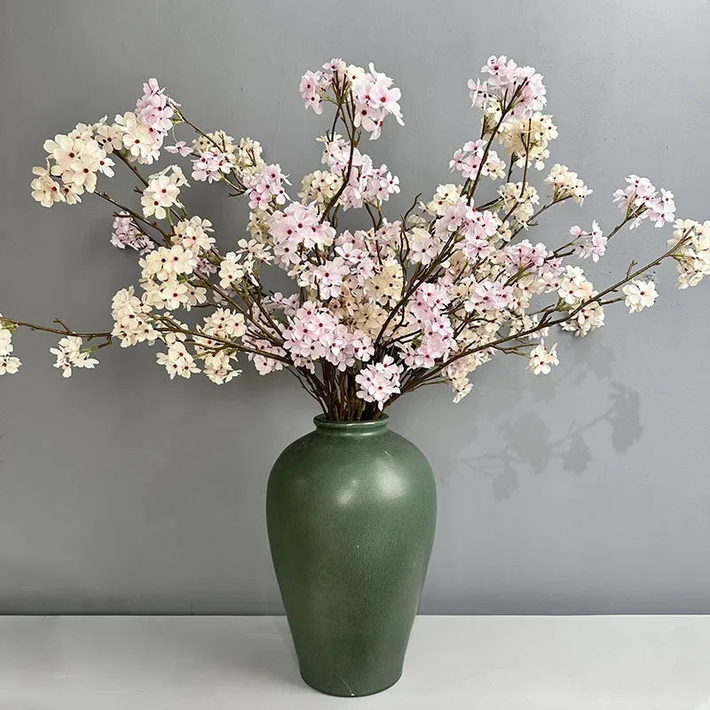 Artificial flowers long branches for elegant interior decoration - view 5