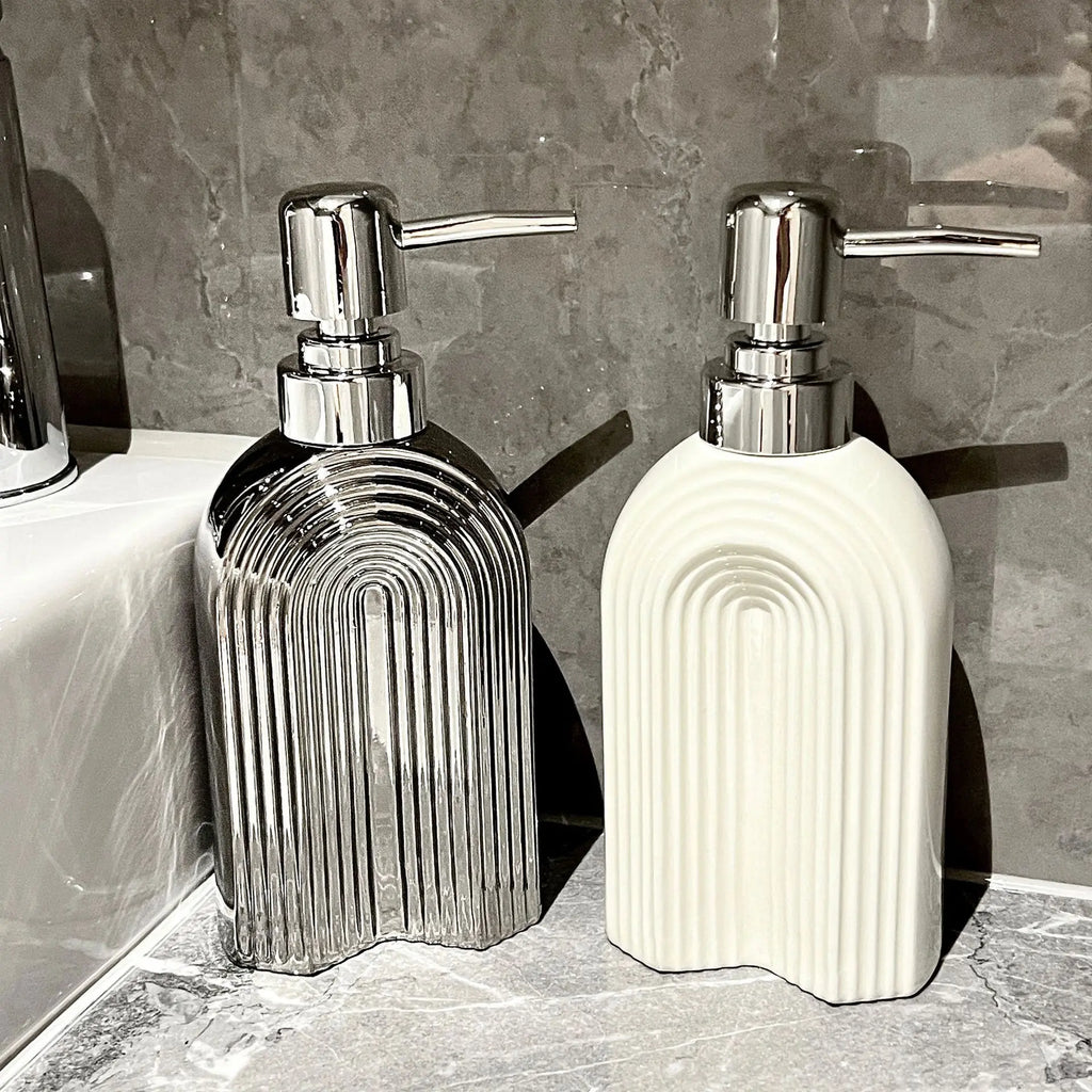 Creative bottle disinfectant for luxury hands bathroom