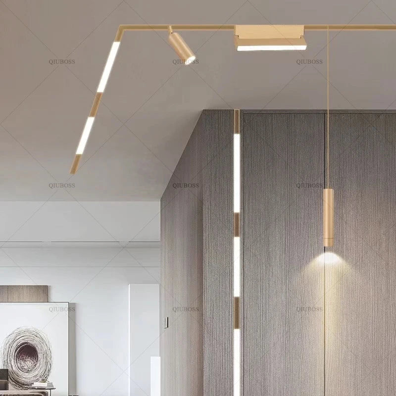 LED magnetic spot for modern interior lighting - view 2