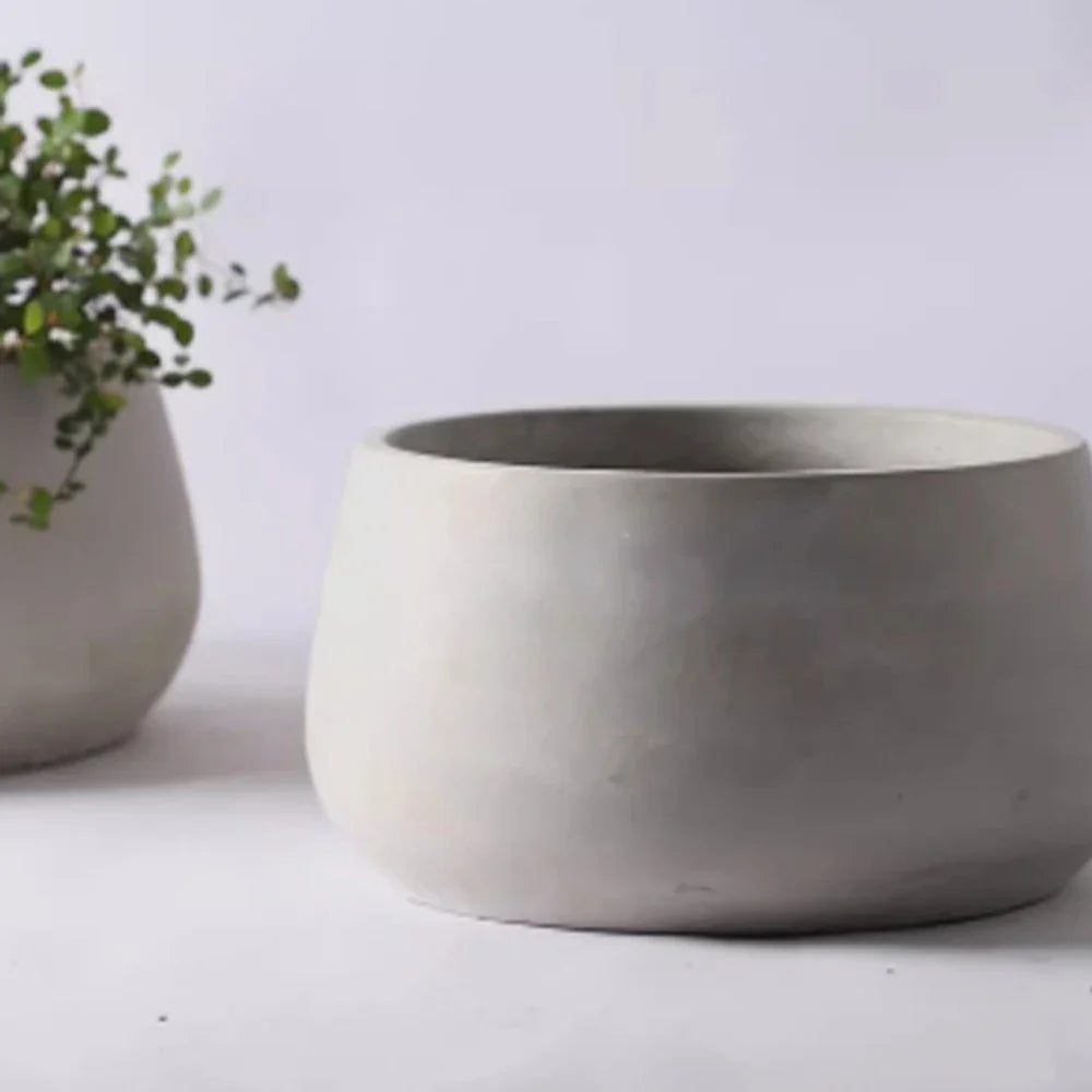 Silicone mold for modern Nordic style flower pot - view 2