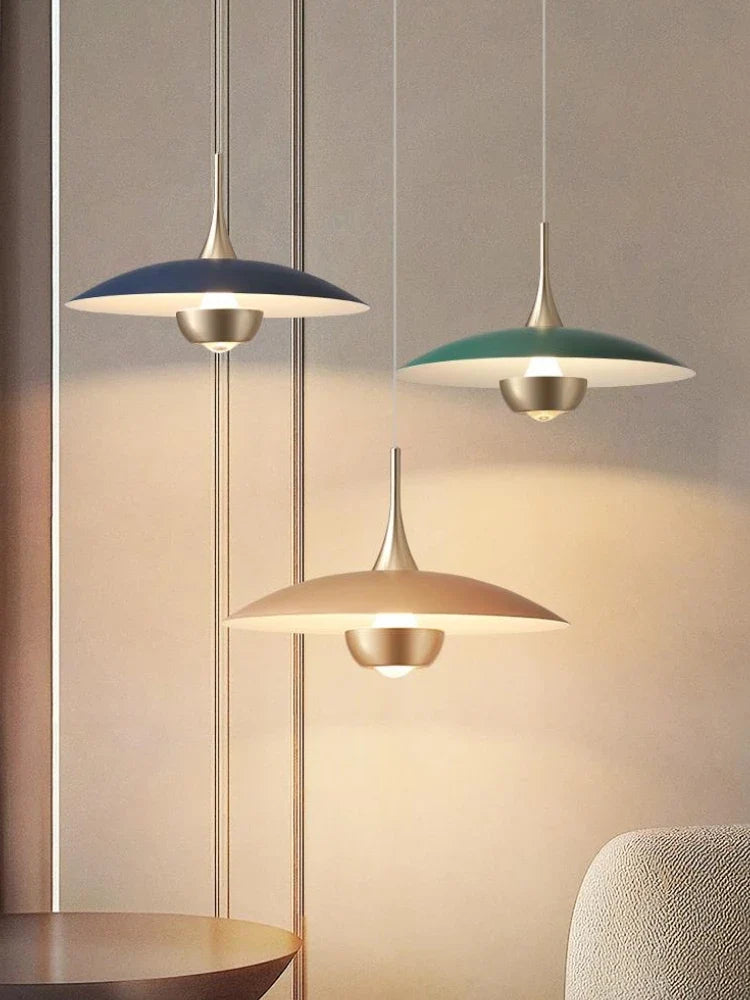 Retractable creative pendant light for modern interior decoration