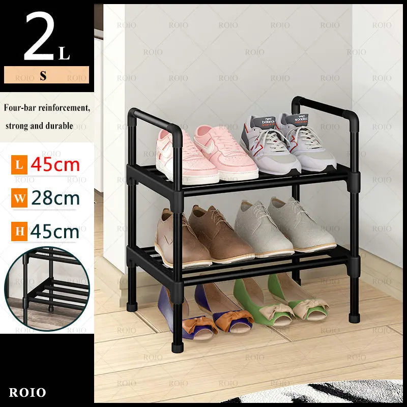 Easy to assemble and dust resistant shoe shelf - S2L