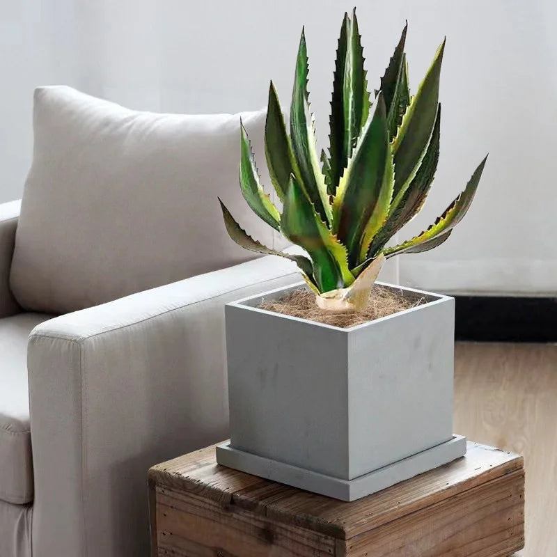 Artificial succulent plants aloe vera interior and exterior decoration - view 2