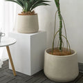 Silicone mould for large size concrete gardening flower pot